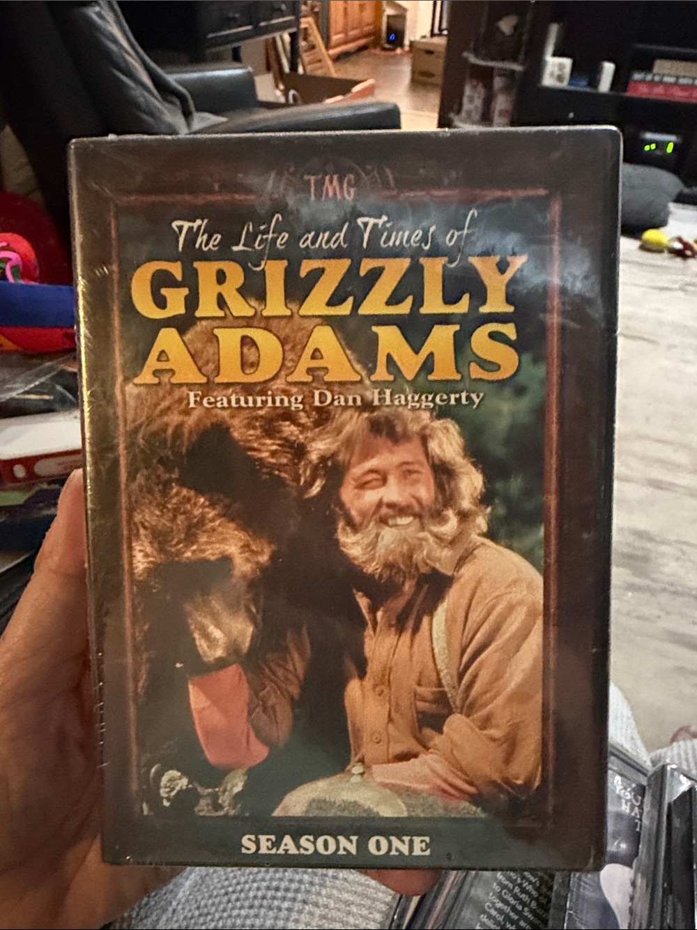 The Life and Times of Grizzly Adams Season One VHS - Brown/Gold Cover